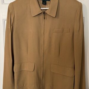 Lauren Ralph Lauren Jacket Women’s Size 6 Tan Chest 36” Waist 32” Length 25”